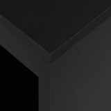 thumbnail of vidaXL Bartisch mit Regal Schwarz 110 x 50 x 103 cm