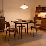 thumbnail of Relaxdays Esstisch klappbar, 2-4 Personen, HBT: 76x120x78 cm, platzsparender Klapptisch, Küche, MDF & Eisen, schwarz