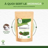 thumbnail of Moringa Bio - 100% Feuilles de Moringa Oleifera en Poudre - Glycémie - Origine Kenya - Conditionné en France - Vegan- Certifié Ecocert - 100g