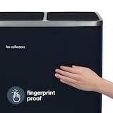 thumbnail of Les Collectors Pattumiera a pedale per differenziata, Acciaio inox spazzolato, 54 L, 3 scomparti 18L, Secchi estraibili, Chiusura silenziosa N°986