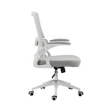 thumbnail of Silla de Escritorio con Ruedas ErgoFlex Gris Claro 108x62x58cm 7house