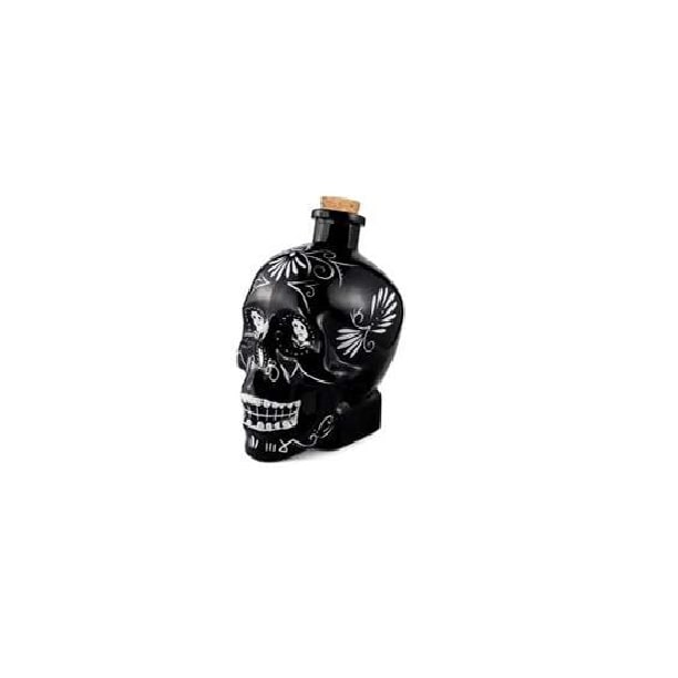 Hostelnovo – Luxus‑Dekanter schwarze Totenkopf 700 ml