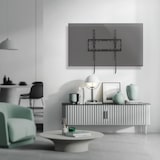 thumbnail of ECD Germany TV Wandhalterung neigbar +0°/-8°, für 32–70 Zoll Fernseher, VESA 400x400, flach & curved, stabile Fernsehhalterung mit Zieh-Schloss