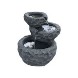 thumbnail of Fontaine extérieure en résine alimentation solaire Jim Just Sun