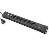 thumbnail of BACHMANN CONNECTUS 6xUTE, 1xSchalter 1xUSB A/C 22W 2,0m CEE7/7 Schwarz