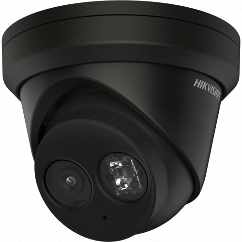 Hikvision DS-2CD2383G2-IU(2.8mm)(BLACK) 8MP 4K AcuSense IP Turret Kamera mit Mikrofon