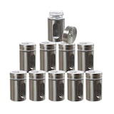 thumbnail of Gewürzstreuer Edelstahl Dosen Sichtfenster 3 Streumöglichkeiten 10 St.