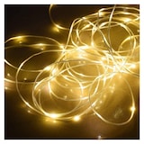 thumbnail of Fita LED solar à prova de água com mangueira luminosa e painel solar (22 Metros - 200 Led, Branco Quente) Coshano