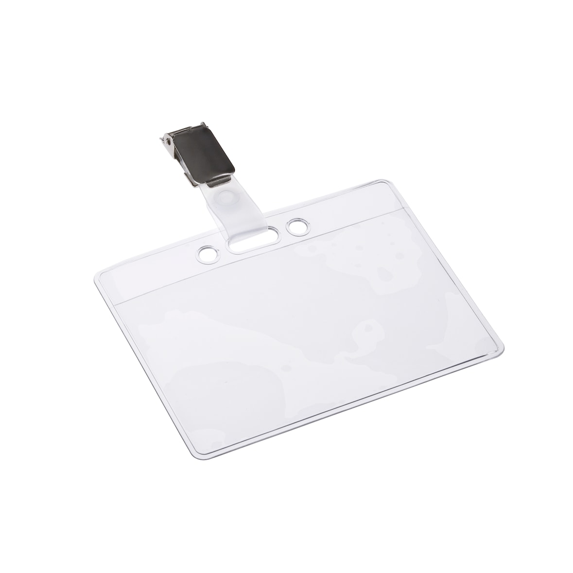 Porte Badge avec pince et bande 90x60mm / 24 pièces, 121265