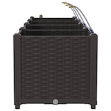 thumbnail of vidaXL Gartenpflanzer Braun 120 x 40 x 37.5 cm Stahl