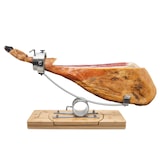 thumbnail of 3 Claveles 01742 - Soporte Jamonero Basculante 360º en Bambú y Cabezal Giratorio en Acero