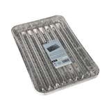 thumbnail of Starpak 5 grillschalen, vierkant aluminium 2,5 cm x 23 cm x 34 cm