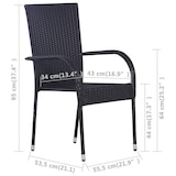 thumbnail of Helloshop26 - 3-teiliges schwarzes Garten-Essset 02_0013647