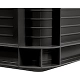 thumbnail of Keeeper - Conjunto de 8 Caixas de Transporte Robustas em Polipropileno 20L na cor Cinza Grafite 40x30x22 cm - Coleção Robert