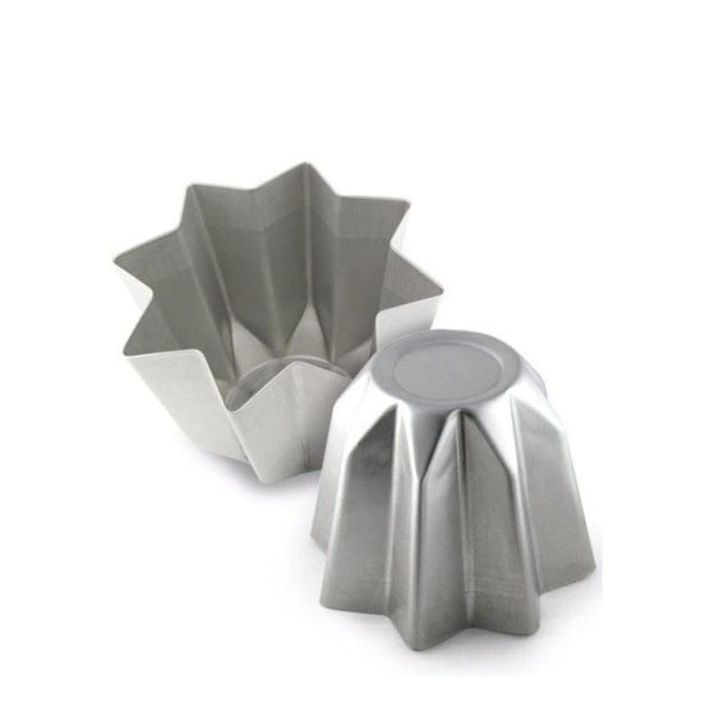 Stampo per Pandoro in Alluminio Professionale GR.1000 Forma Perfetta, Cottura Uniforme per Pasticceria o Casa
