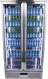 thumbnail of Großer Umluft Gewerbekühlschrank - Edelstahl - power LED - GCGD500