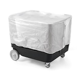 thumbnail of Carrello portapiatti Hendi per il trasporto di 6 pile da 50 piatti e 4 ruote