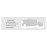 thumbnail of Funda Cubre Sofá Chaiselongue Acolchado Reversible Con Bolsillos HM'S HOME'SECRET