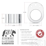 thumbnail of BEARWARE Türklinkenpuffer 6er Set - Türgriffpuffer, Türstopper, Stoßfänger 25 x 32 mm