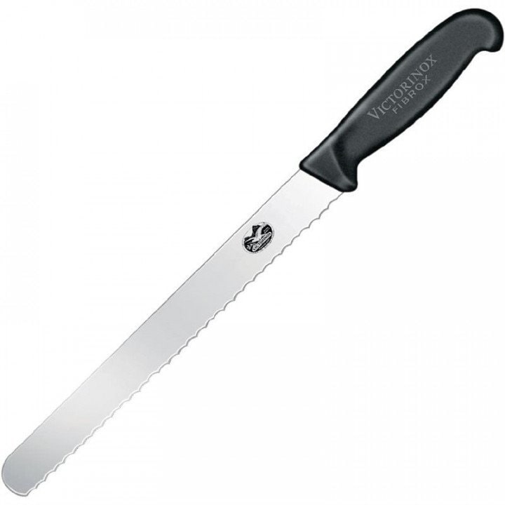 Gastronoble Victorinox Fibrox Fleischmesser Wellenschliff 30,5cm