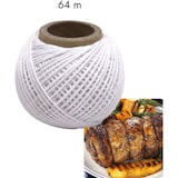 thumbnail of Spago da cucina 64 metri – Cotone alimentare – Bianco