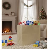 thumbnail of MONOUSO - Sacchetti Carta Kraft con Manico Ritorto 80 g/m² 32+16x26cm (25 Pezzi)