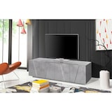 thumbnail of Dmora Mobile porta TV Raul, Credenza bassa da soggiorno, Base porta TV, 100% Made in Italy, cm 162x44h46, Cemento