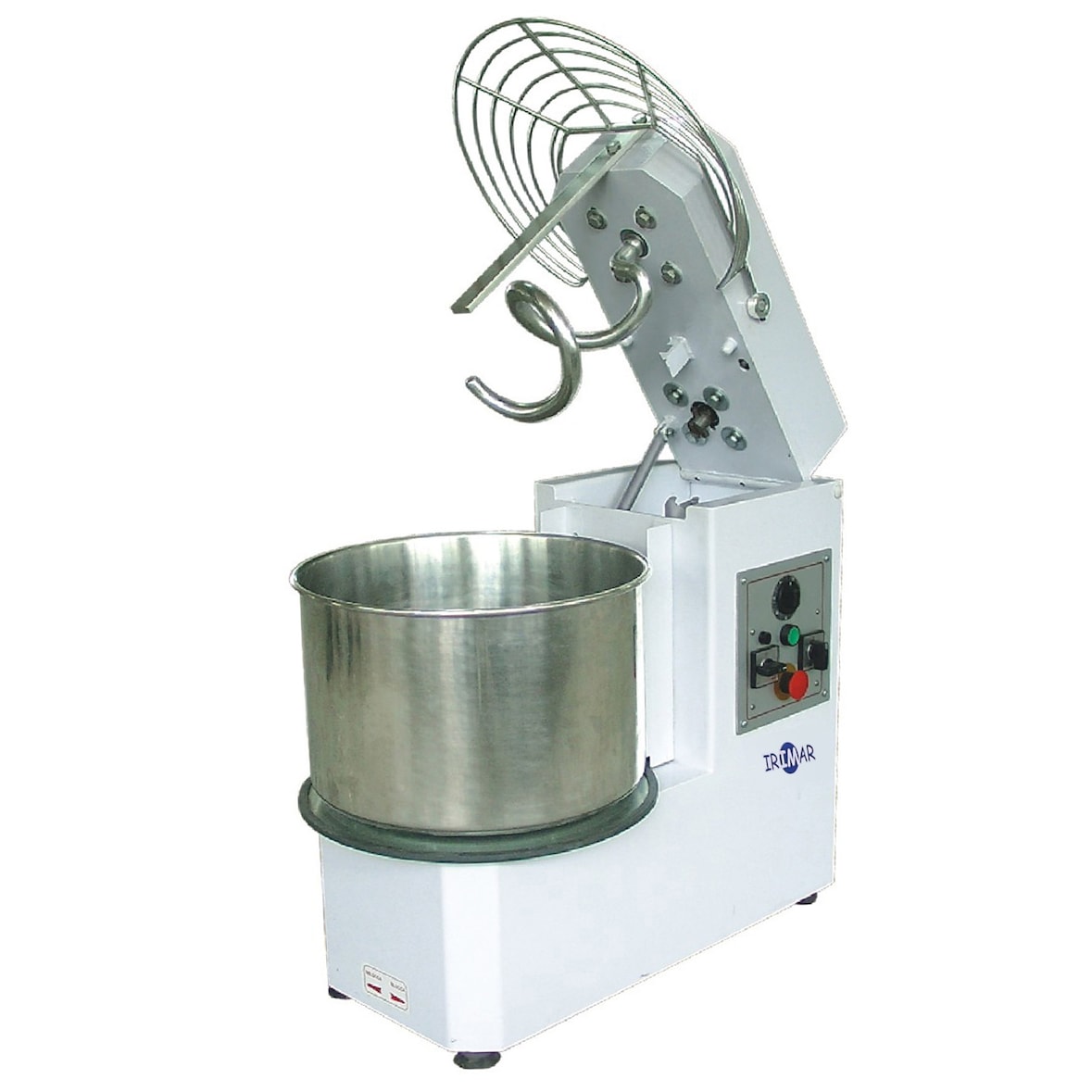 Amasadora de gancho espiral cuba extraíble y cabezal elevable mod. AEE-30