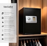 thumbnail of tectake cassaforte elettronica + chiavi, modello 4, grande - 400566