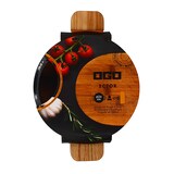 thumbnail of Ogo Living - Faitout Ector 24cm En Alu Revetement Ceramique Jaune Avec Manche Bois