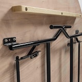 thumbnail of MobeventPro mesa redonda plegable de madera buffet catering 170 x 170 x 76cm