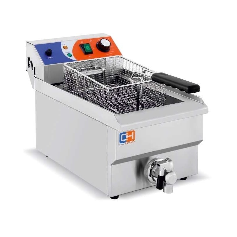 Freidora eléctrica industrial modelo EF-101V de Climahostelería