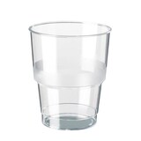 thumbnail of 1050x Zahnputzglas folienverpackt, PS, Spritzguss, klar, 236ml