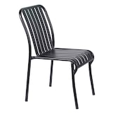 thumbnail of Design-Gartenstuhl aus Aluminium schwarz