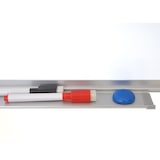 thumbnail of Whiteboard HWC-C84, Magnettafel Memoboard Pinnwand, inkl. Zubehör ~ 40x30cm