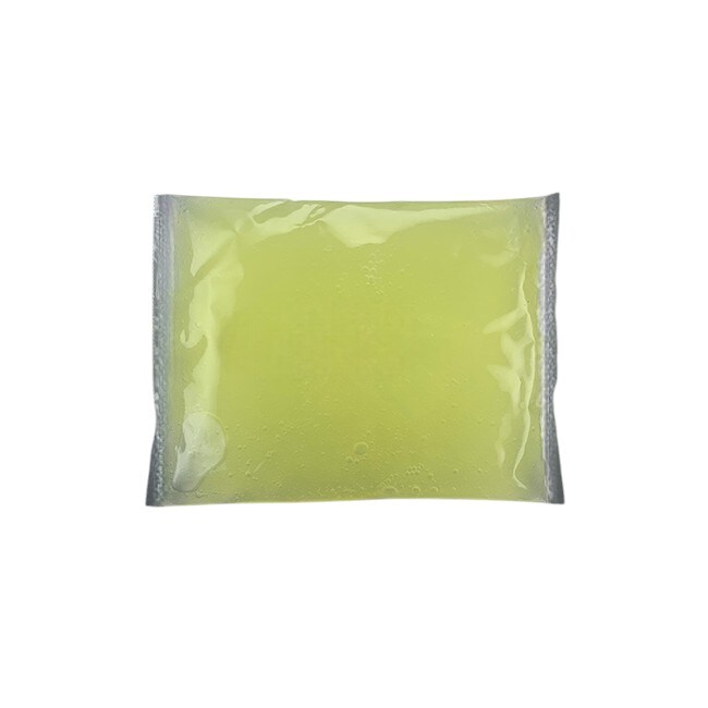Gel Pack Réfrigérant Souple pour transport de produits surgelés - Liquide jaune - 400g - 20 x 15 x 3 cm - T°C rendue à -21°C - lot de 50 unités