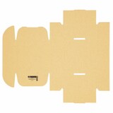 thumbnail of 400 Maxibriefkartons 115 x 115 x 45 mm Post Versandkartons Wellpappe Kartons braun