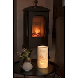 thumbnail of Konstsmide LED Laterne "Schneemann", wassergefüllt, Zylinderform, 5h Timer, 1 warm weiße Diode, batteriebetrieben, Innen