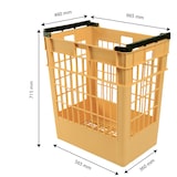 thumbnail of GILAC Manne à pain - 150 L - Beige G180523