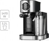 thumbnail of MPM MKW-07M Macchina per Caffè Espresso 20 Bar, Cappuccino e Latte, Montalatte, Scaldatazze, 1470W, Nero