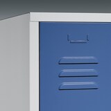 thumbnail of C+P Wäsche-Spind 806020S10037 auf Füßen 2Abteile lgr/lbl