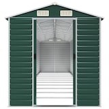 thumbnail of Helloshop26 - Abri de jardin cabane cabanon maison de stockage remise extérieur hangar outils robuste 191 x 980 x 198 cm acier 02_0022357