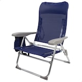 thumbnail of Silla de playa multiposición plegado Slim c/cojín y bolsillo Aktive