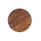 thumbnail of SAM® Esszimmertisch rund 140 cm Akazienholz Nussbaum Silber RUNA