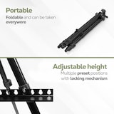 thumbnail of Dayshake Schildersezel - Verstelbaar & Inklapbaar - Ezel Incl. Opberghoes - Tafelezel / Veldezel voor Volwassenen en Kinderen - Zwart