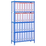 thumbnail of SimonRack Estante Metálico 1800x800x300 mm, 5 Prateleiras em Aço, 180 kg por Nível, Azul/Branco – Simonclick