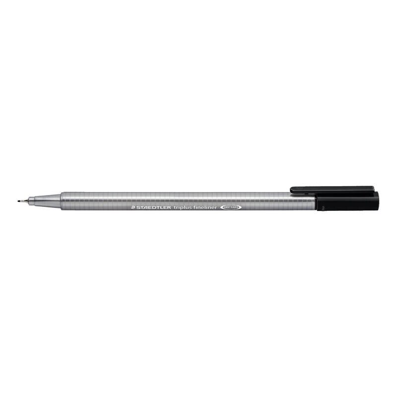 Staedtler fineliner triplus negro juego de 4