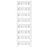 thumbnail of Weidm?ller 1747320001 SFC 1/12 NEUTRAL WS Zeichentr?ger Montage-Art: aufclipsen Beschriftungsfl?che: