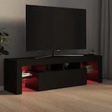 thumbnail of vidaXL TV-Schrank mit LED-Beleuchtung Schwarz 140x36,5x40 cm