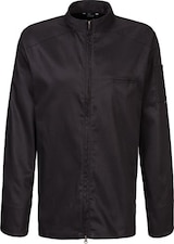 thumbnail of 223 - Kochjacke langarm, 2-wege RV : schwarz 65% Polyester 35%Baumwolle 220 g/m² XL